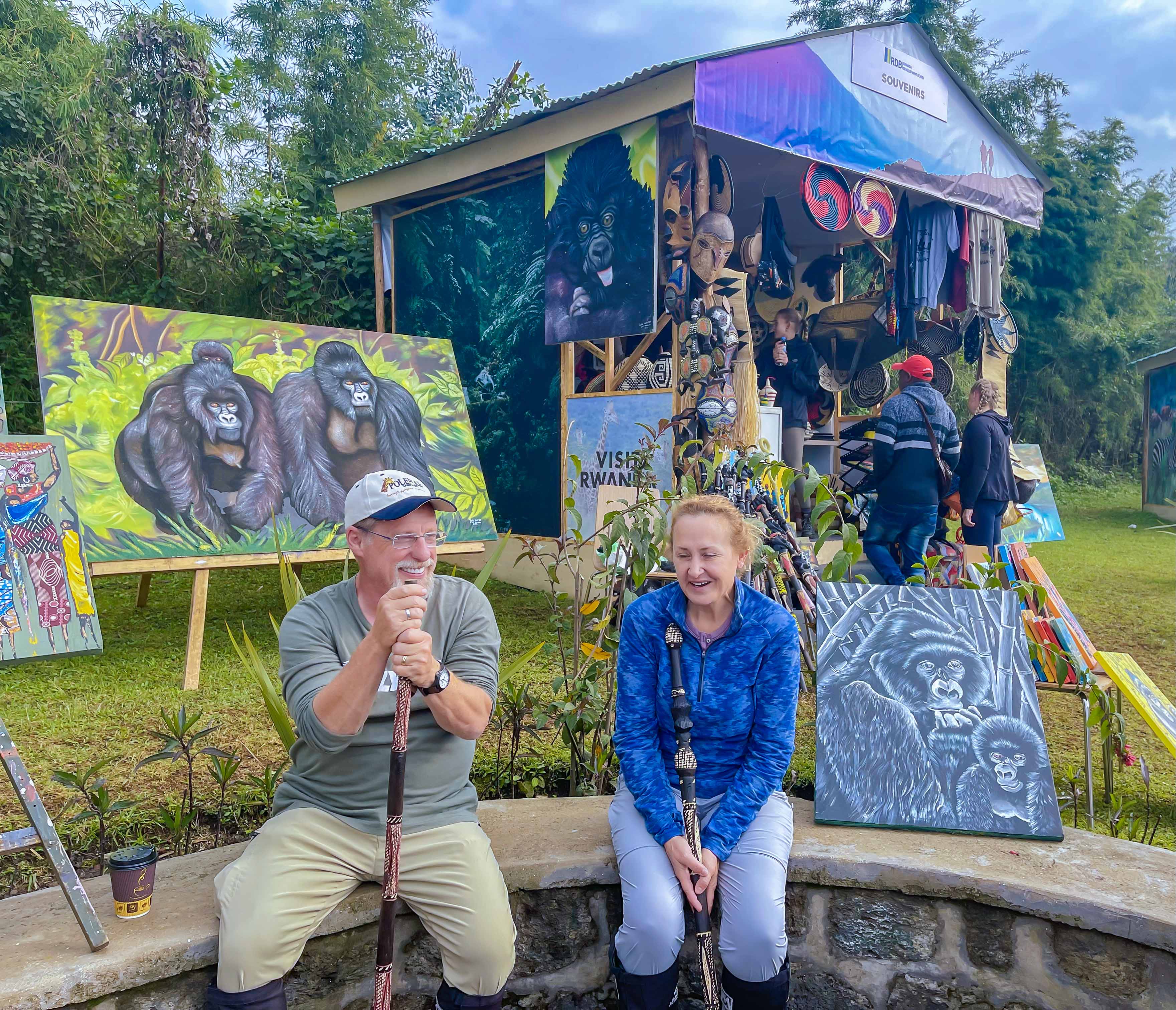 Couple Volunteering in Community